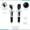 Serenelife 2-In-1 Ophthalmoscope & Otoscope Kit SLOTOSPE016 - alternate 2